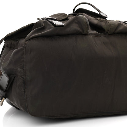 Prada Tessuto Nylon Vela Small Backpack Brown 8 of 10