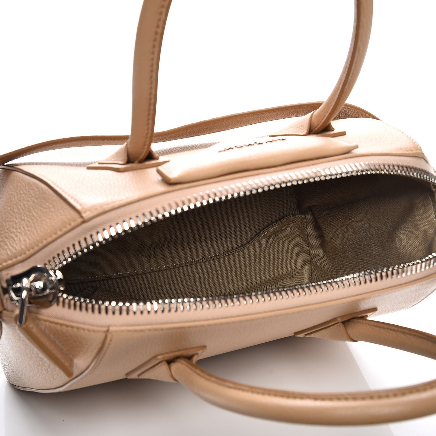 Sugar Goatskin Small Antigona Nude