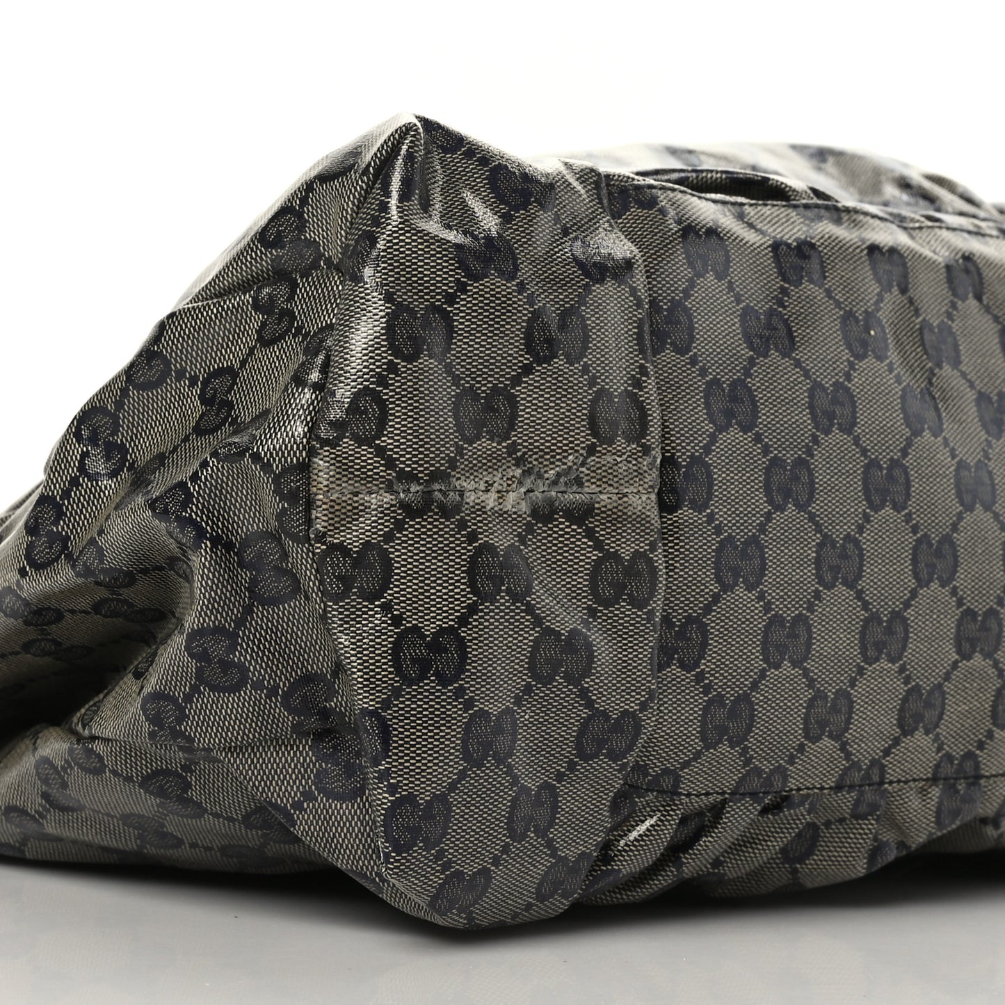 Crystal Monogram Hysteria Tote Navy Blue