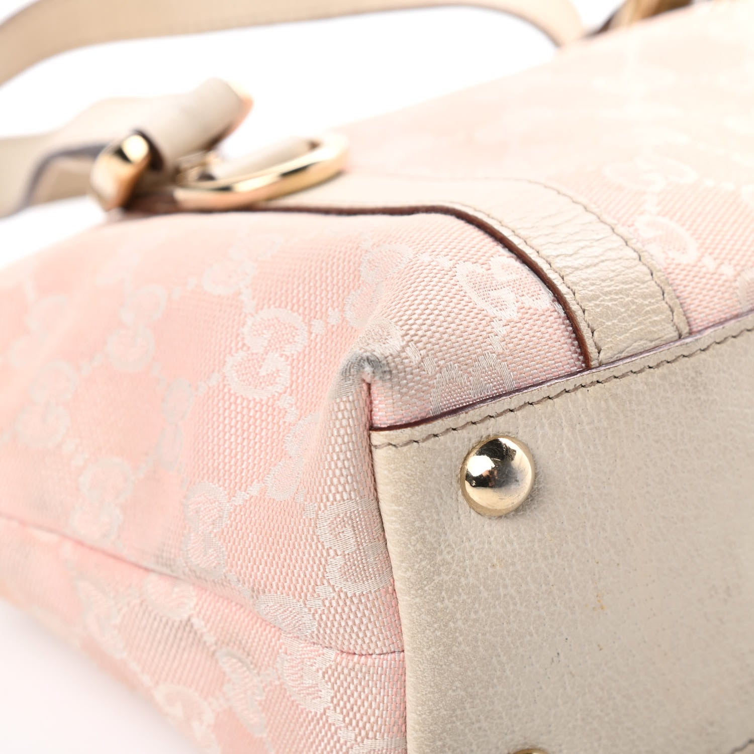 Gucci Monogram Small Abbey Tote Pink 9 of 19