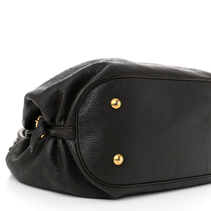 Louis Vuitton Mahina L Chocolate 8 of 11
