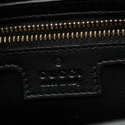 Gucci Snakeskin Small Jackie 1961 Hobo Black 6 of 10
