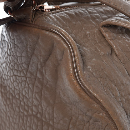 Alexander Wang Pebbled Lambskin Rocco Latte Rose Gold Hardware 12 of 12
