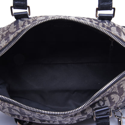 Christian Dior Denim Monogram Charms Shoulder Bag Black 5 of 14