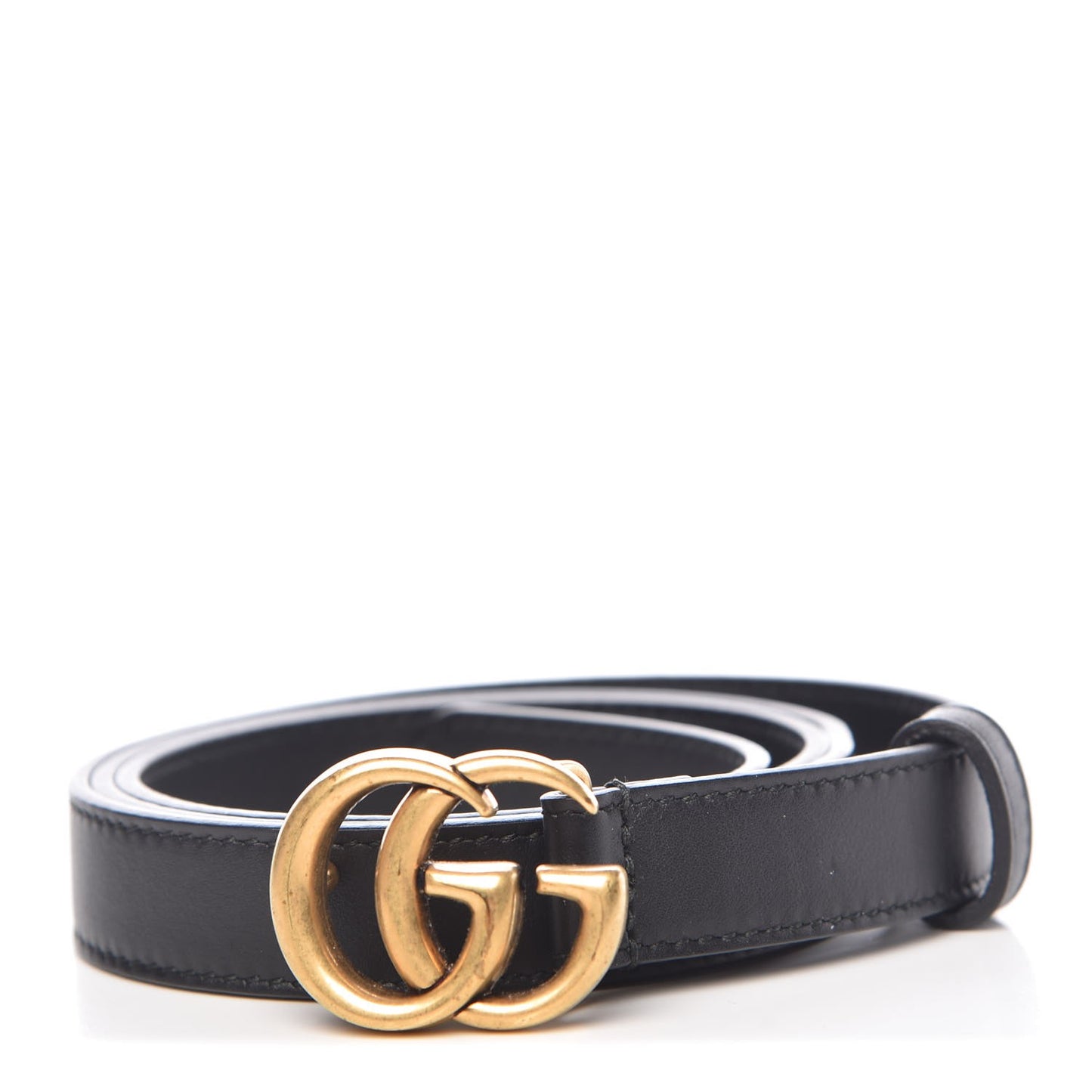 Calfskin Double G 20mm Belt 85 34 Black