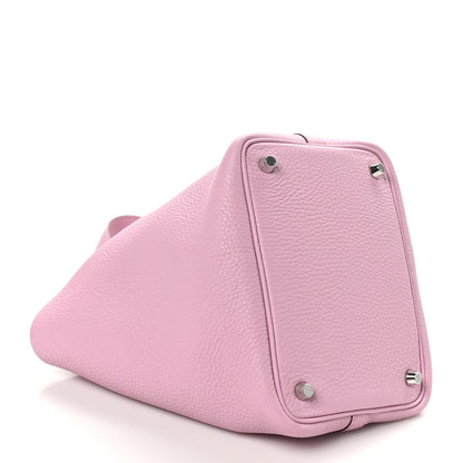 Hermes Taurillon Clemence Picotin Lock 18 PM Mauve Sylvestre 4 of 10