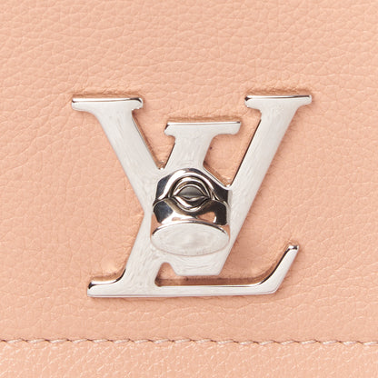 Louis Vuitton Calfskin Lockme II Chain Bag BB Venus Pink Black Magnolia 7 of 9