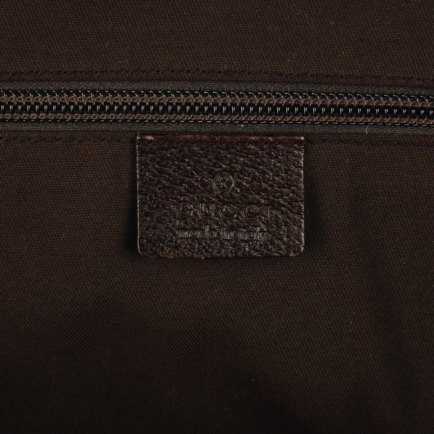 Gucci Monogram Large Flap Messenger Bag Beige Dark Brown 6 of 7