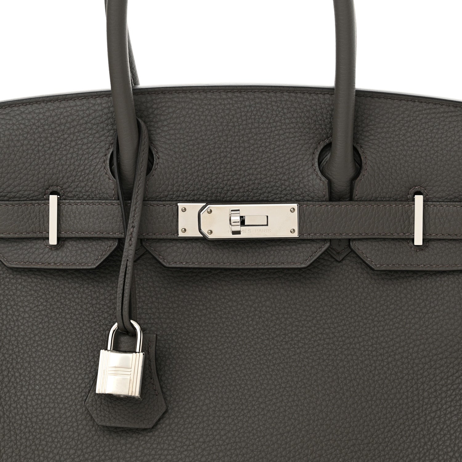 Hermes Togo Birkin 30 Etain 8 of 11