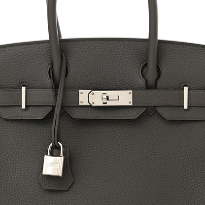 Hermes Togo Birkin 30 Etain 8 of 11