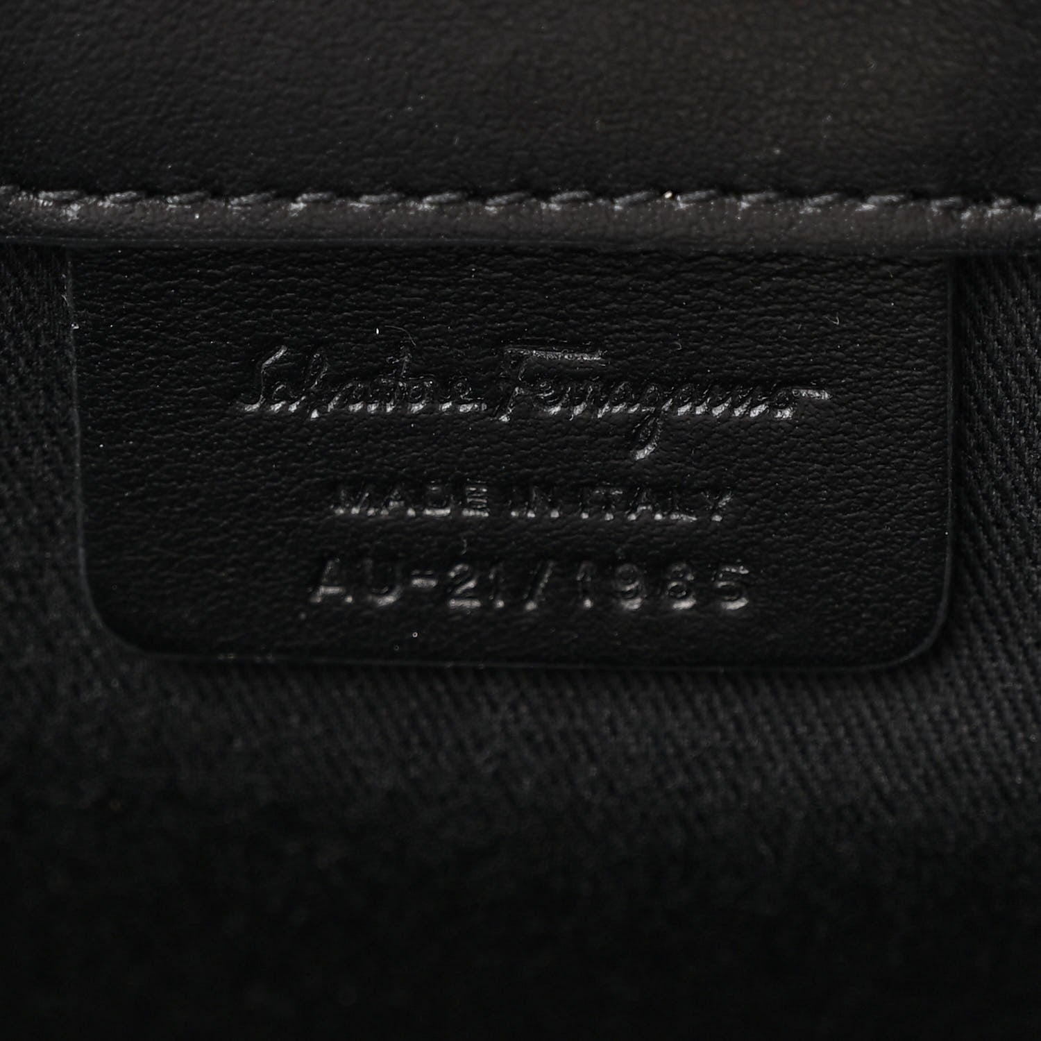 Salvatore Ferragamo Raffia Large Studio Bag Black White 7 of 11