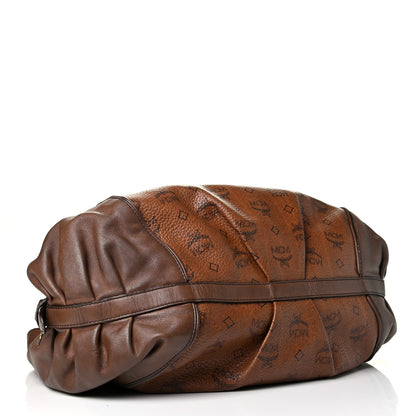 MCM Visetos Calfskin Hobo Cognac 3 of 6
