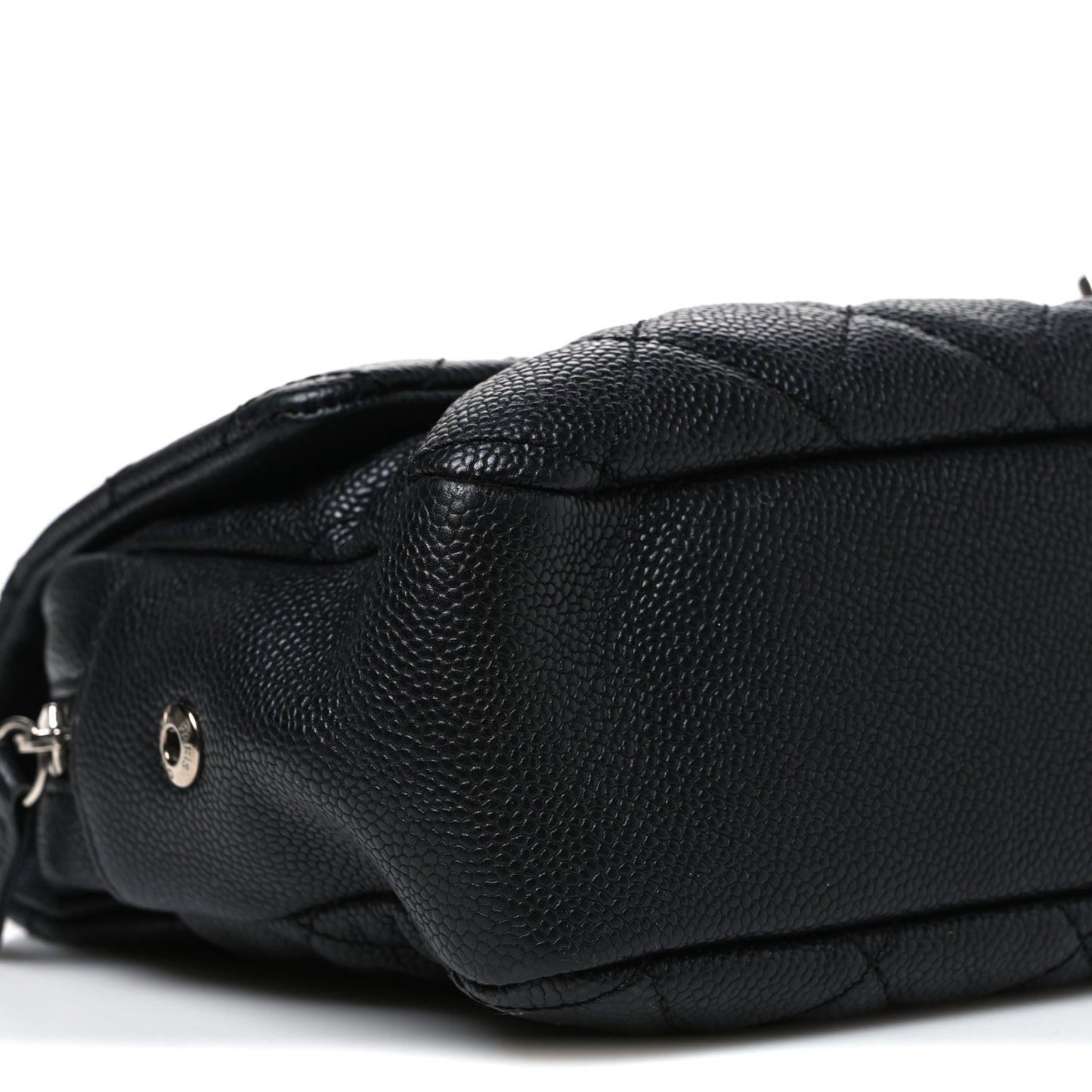 Caviar Quilted Jumbo Easy Flap Black