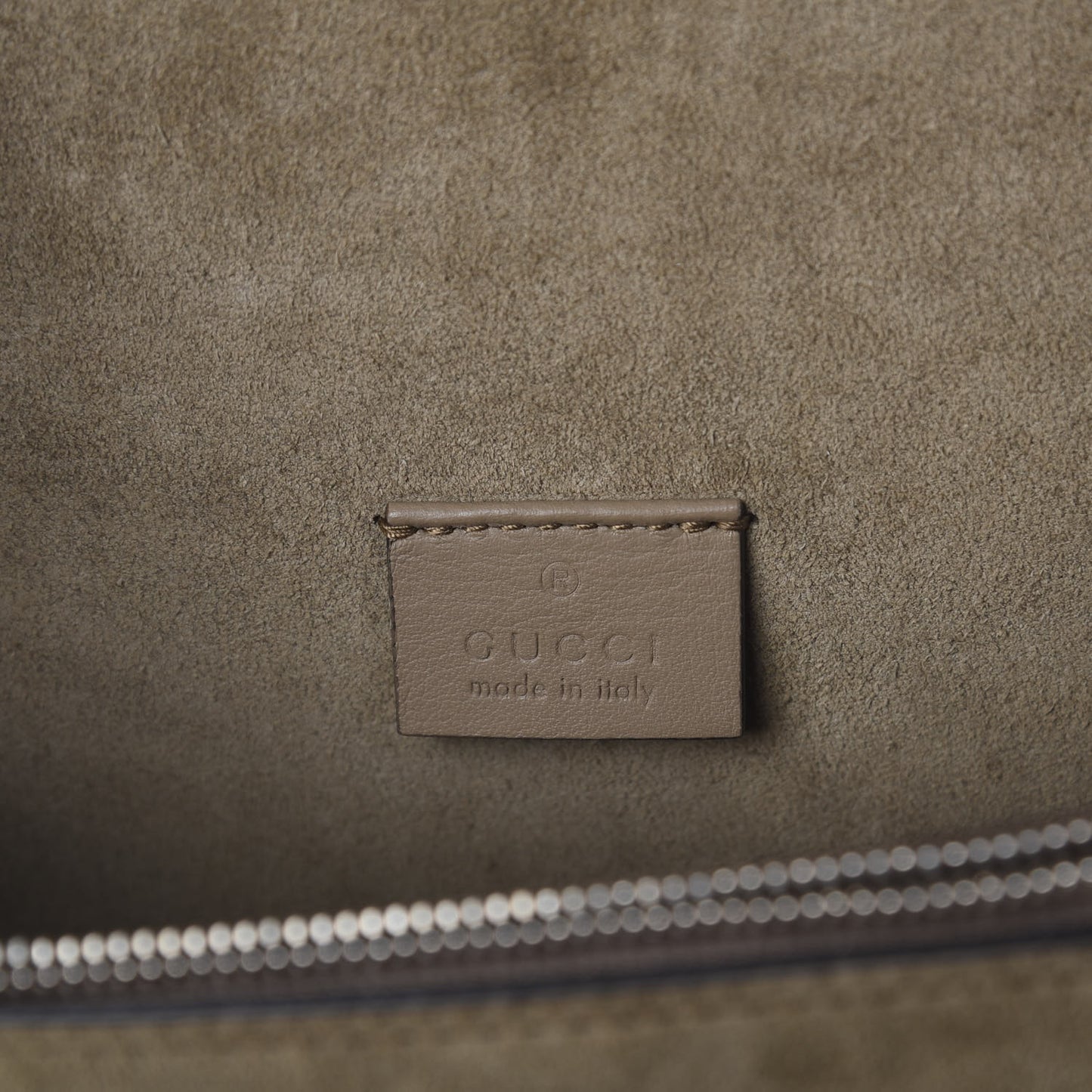 GG Supreme Monogram Small Dionysus Shoulder Bag Taupe