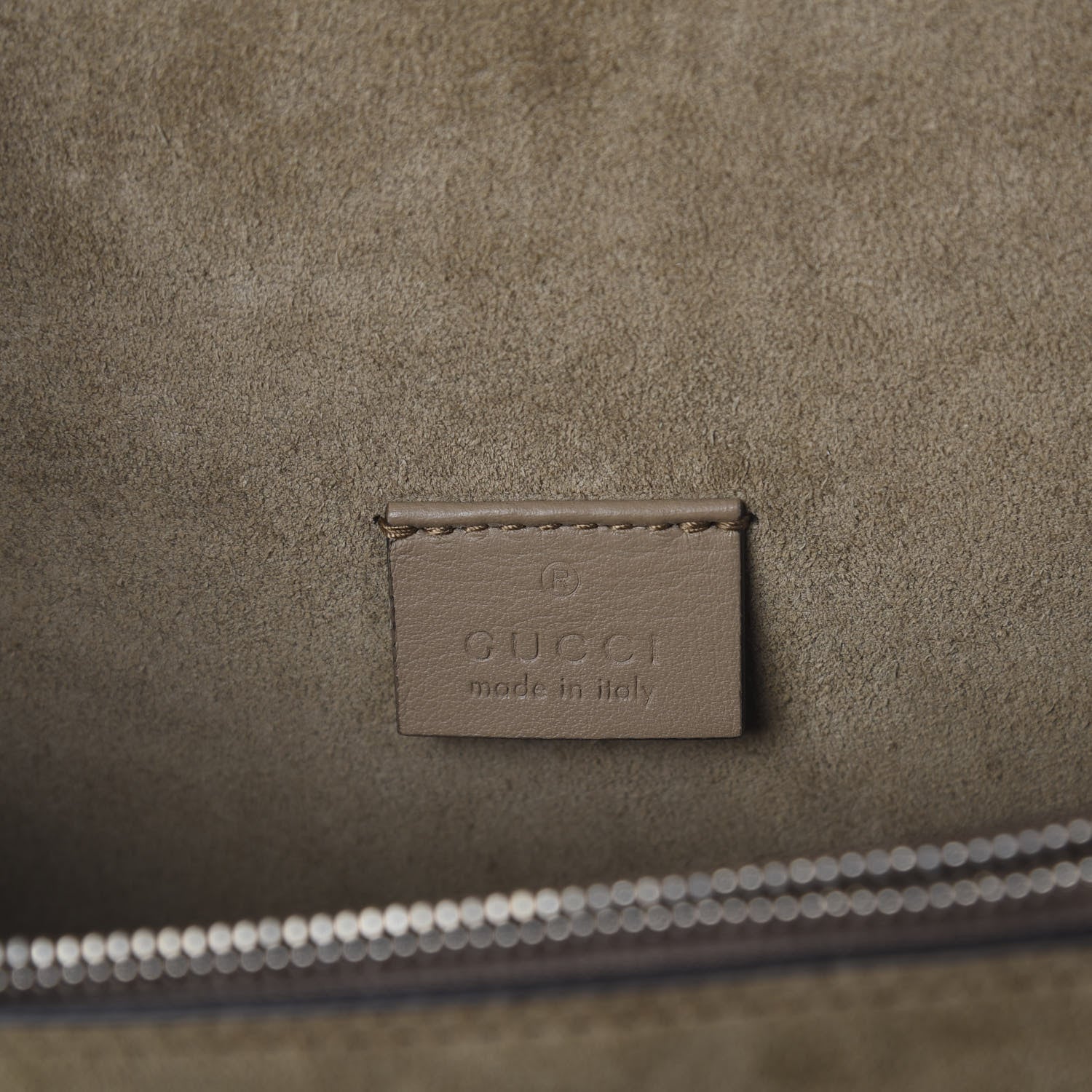 Gucci GG Supreme Monogram Small Dionysus Shoulder Bag Taupe 7 of 8