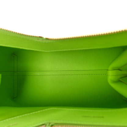 Mansur Gavriel Smooth Calfskin M Frame Bag Electric Lime 5 of 9