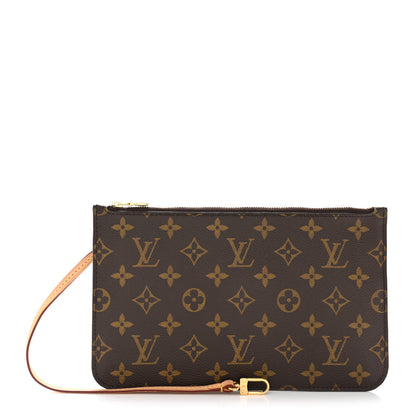 Louis Vuitton Monogram Neverfull MM GM Pochette Pivoine 1 of 8
