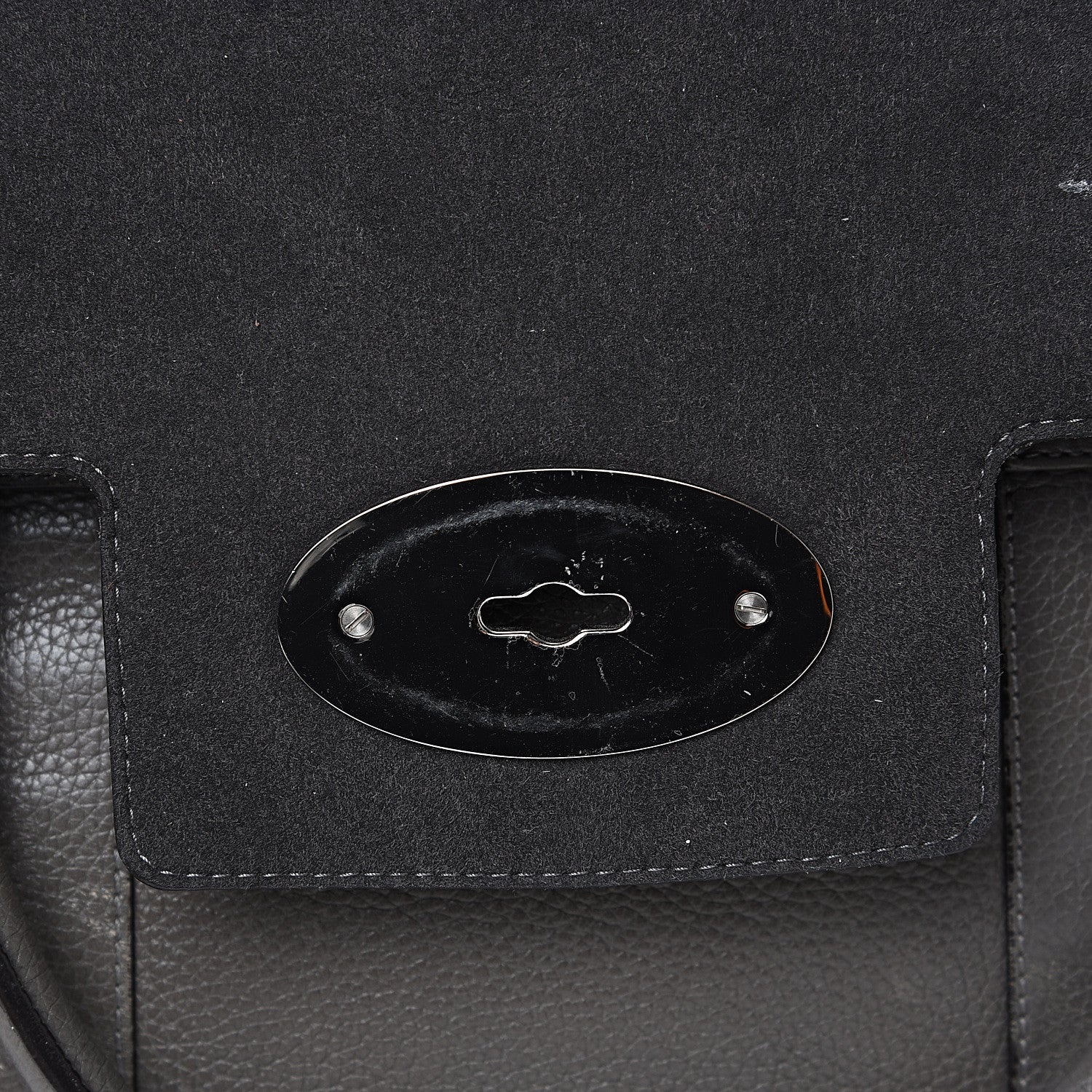 Mulberry Classic Grain Calfskin Bayswater Mole Grey 9 of 14