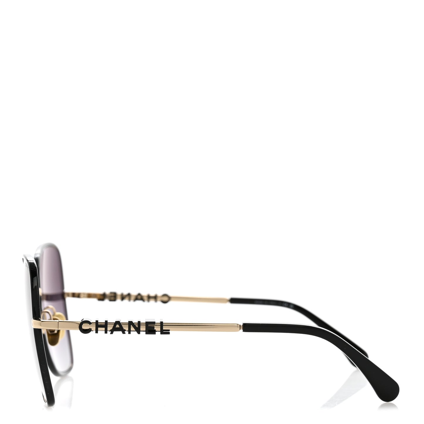 Metal Butterfly Sunglasses 4283 Black