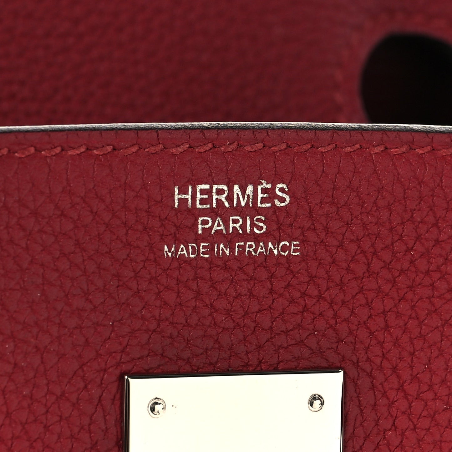 Togo BIRKIN 30 Rouge Grenat