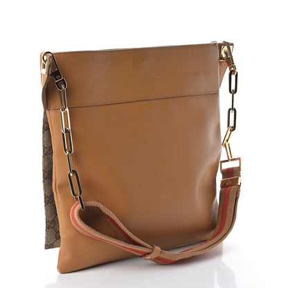Gucci Monogram Crossbody Bag Brown 2 of 10