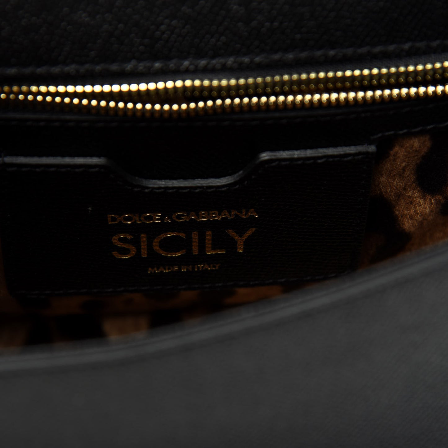 Dauphine Medium Miss Sicily Satchel Black