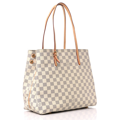 Louis Vuitton Damier Azur Cabas Adventure MM 3 of 13