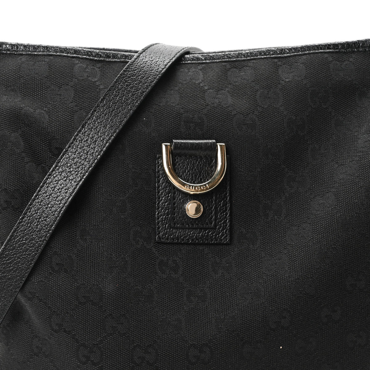 Monogram Abbey Messenger Bag Black