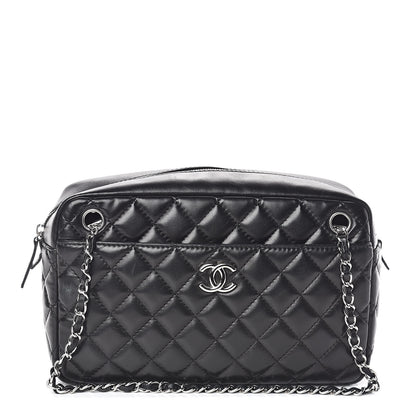 Chanel Lambskin Quilted Medium Camera Case Black 1 of 10