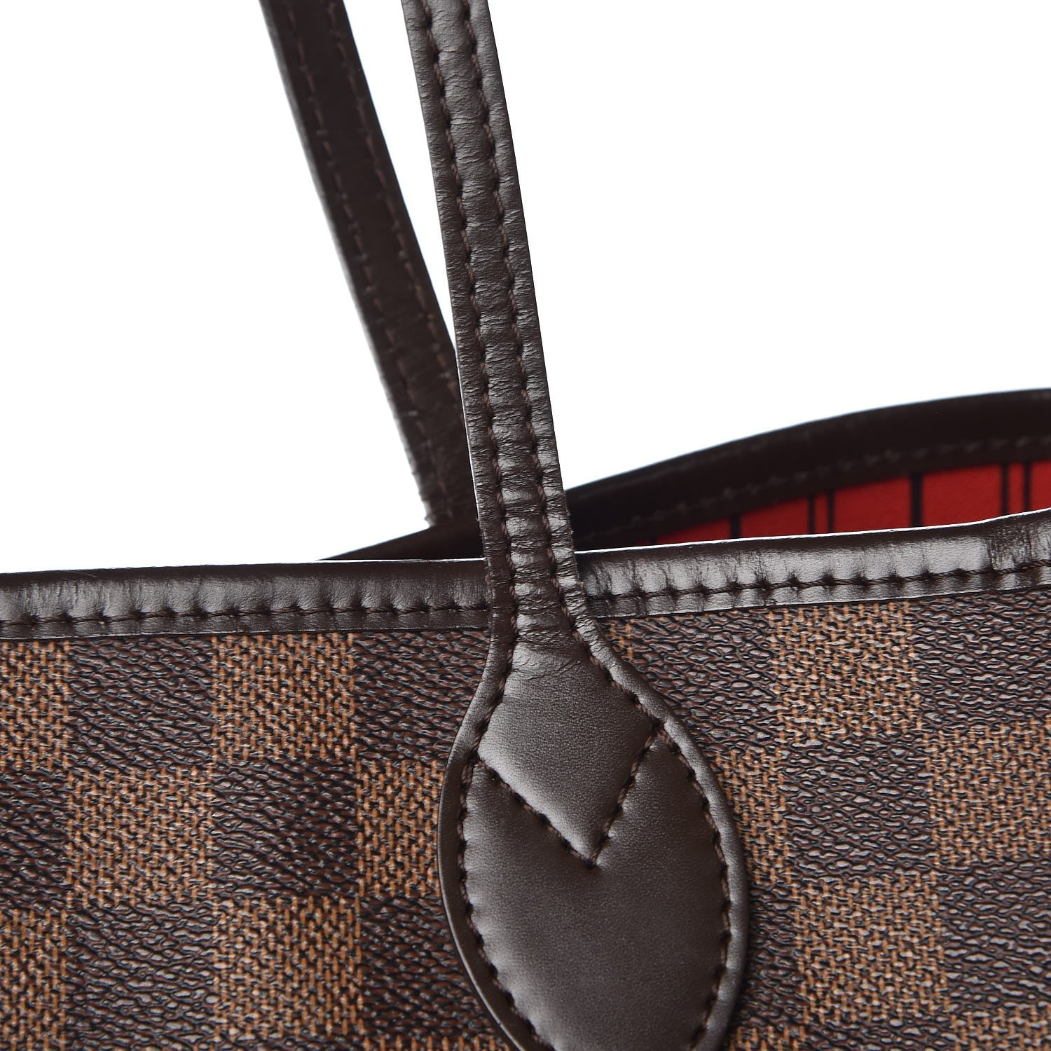 Louis Vuitton Damier Ebene Neverfull MM 8 of 14