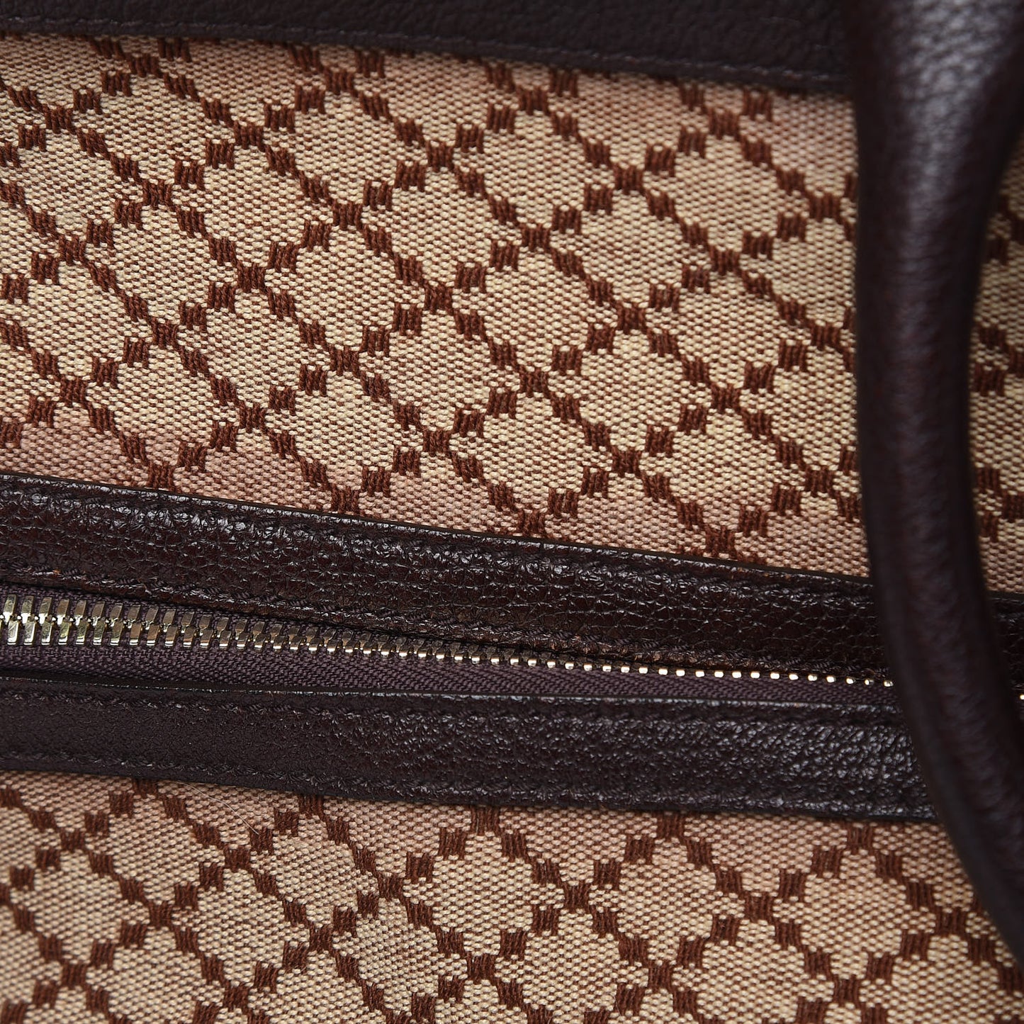 Diamante Duffle Bag Brown