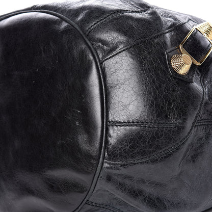 Balenciaga Agneau Giant 21 Gold Hardware Pompon Black 10 of 10
