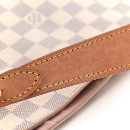 Louis Vuitton Damier Azur Graceful MM Rose Ballerine 10 of 12
