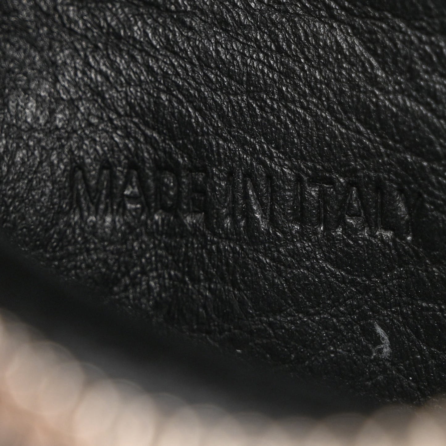 Calfskin Logo XS Everyday Camera Bag Black