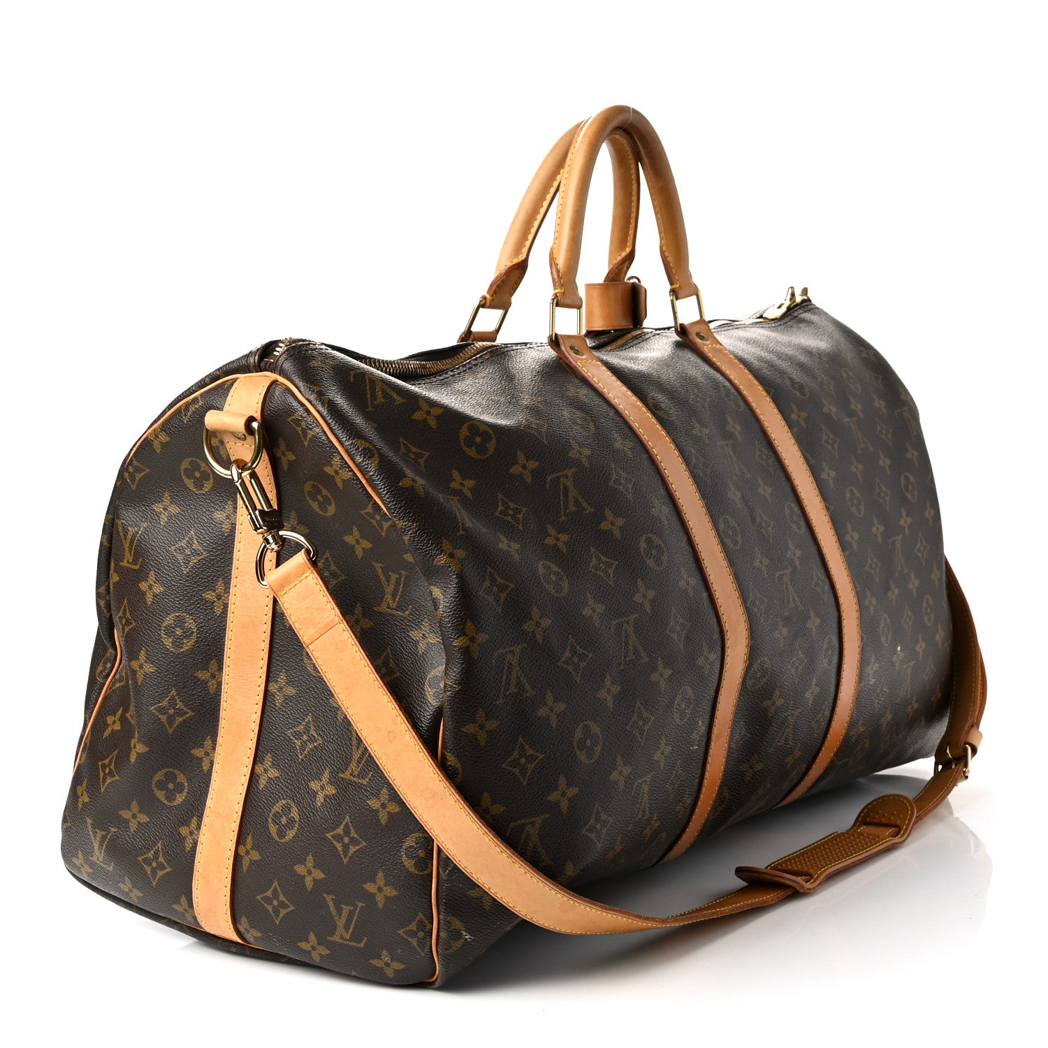 Louis Vuitton Monogram Keepall Bandouliere 55 3 of 10