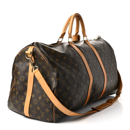 Louis Vuitton Monogram Keepall Bandouliere 55 3 of 10
