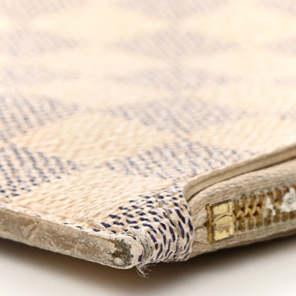 Louis Vuitton Damier Azur Neverfull MM GM Pochette 13 of 14