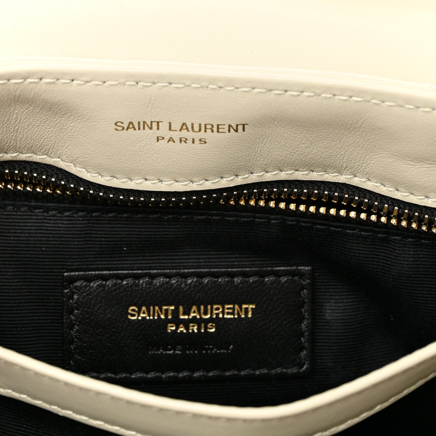 Calfskin Y Quilted Monogram Toy Loulou Crossbody Bag Crema Soft