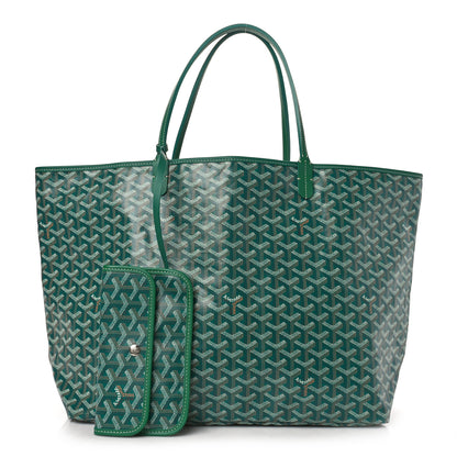 Goyard Goyardine Saint Louis GM Green 1 of 8