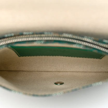 Goyard Goyardine Plumet Wallet Clutch Green 5 of 14