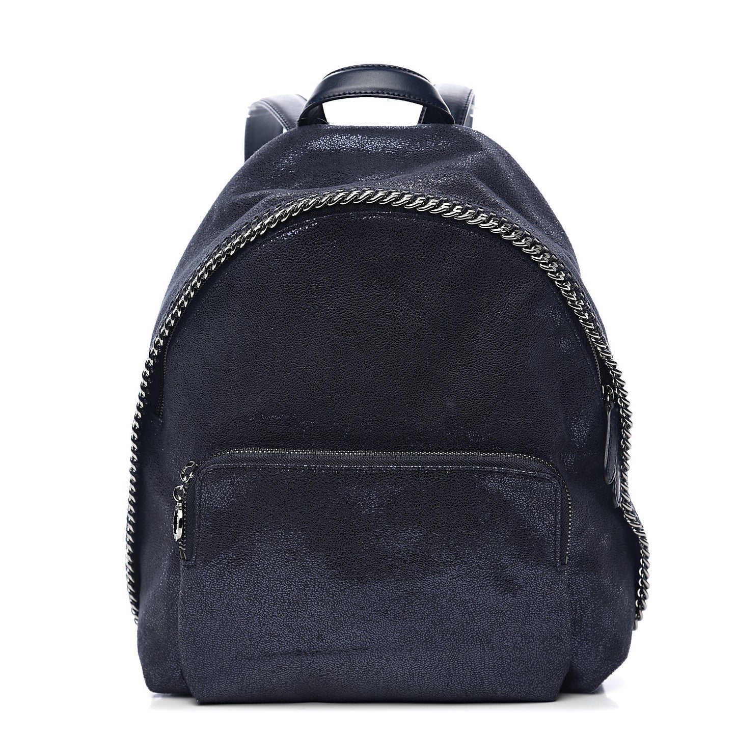 Shaggy Deer Small Falabella Backpack Lapis Navy