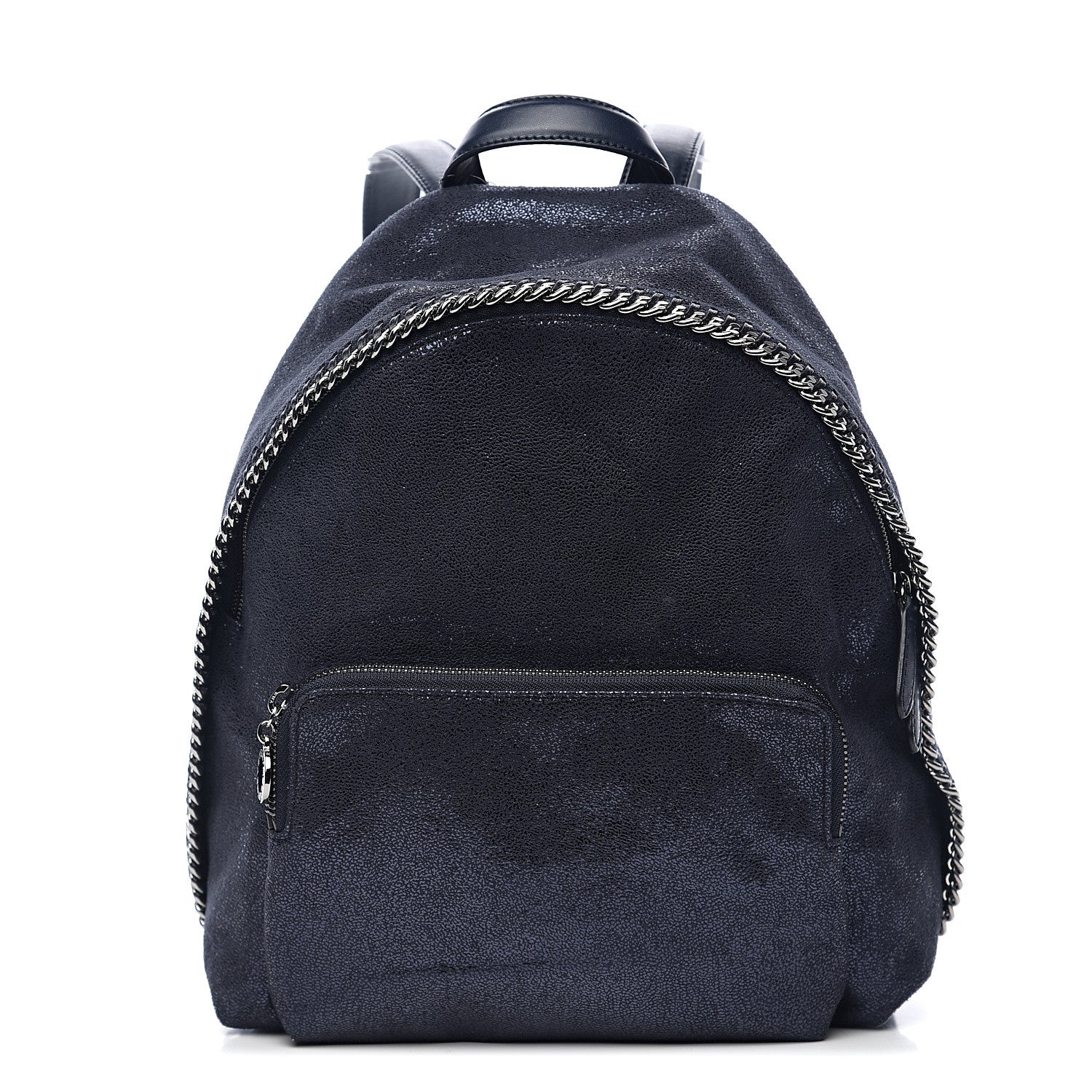 Stella McCartney Shaggy Deer Small Falabella Backpack Lapis Navy 1 of 8