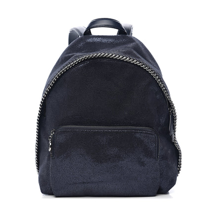 Stella McCartney Shaggy Deer Small Falabella Backpack Lapis Navy 1 of 8