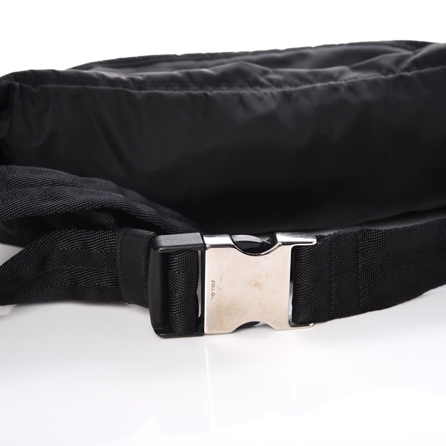 Prada Tessuto Nylon Montagna Belt Bag Black 8 of 8