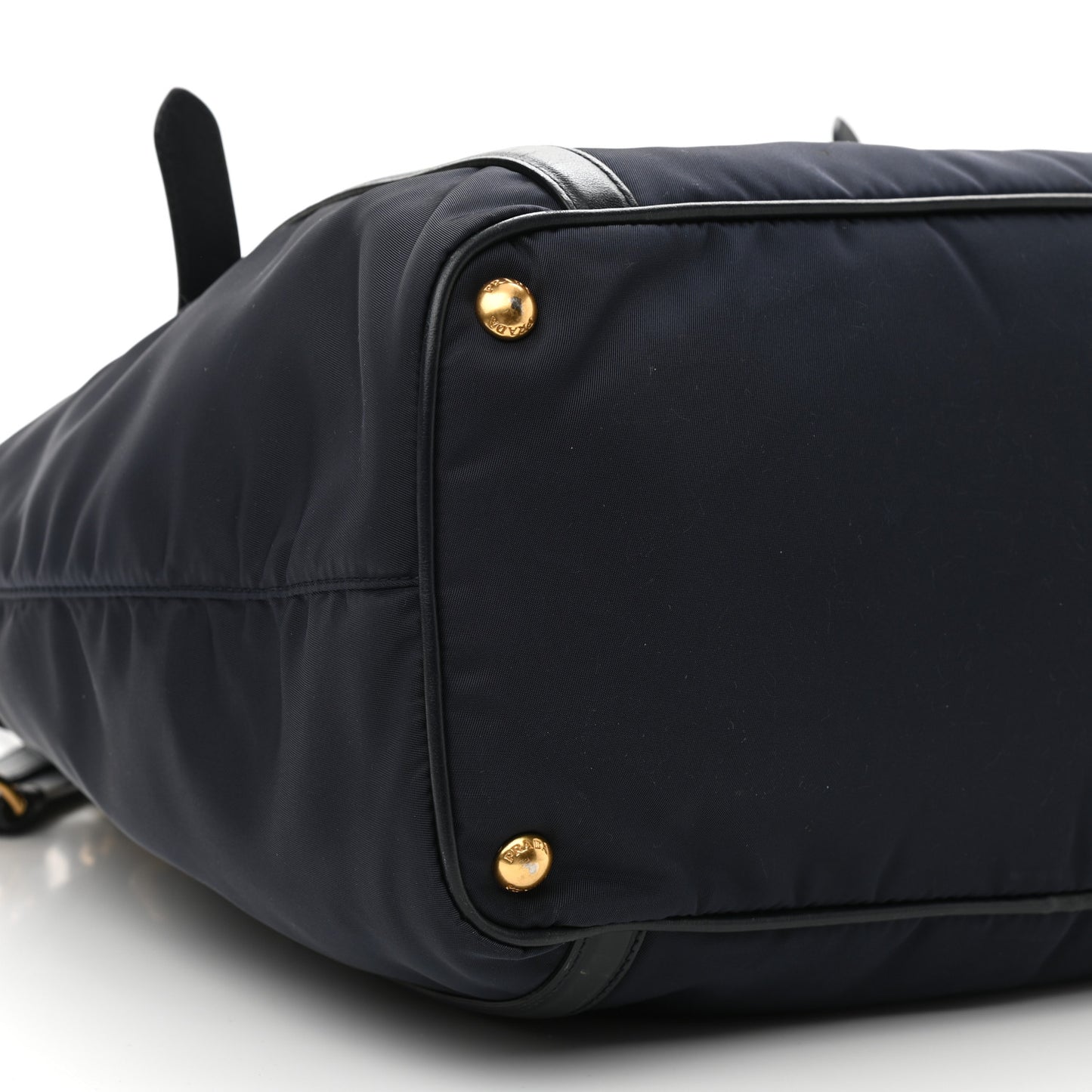 Tessuto Nylon Soft Calf Tote Baltico