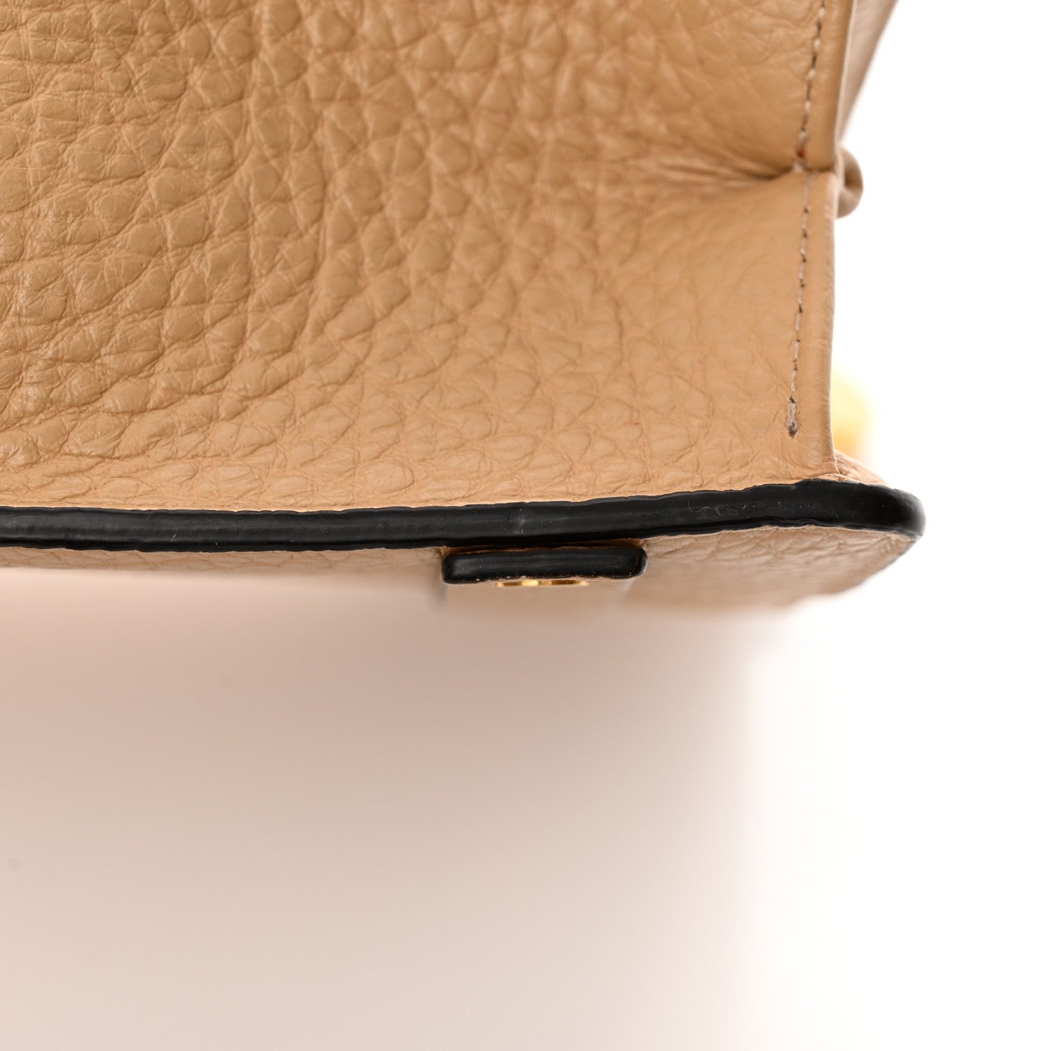 Chloe Calfskin Small Ora Top Handle Bag Beige 14 of 15