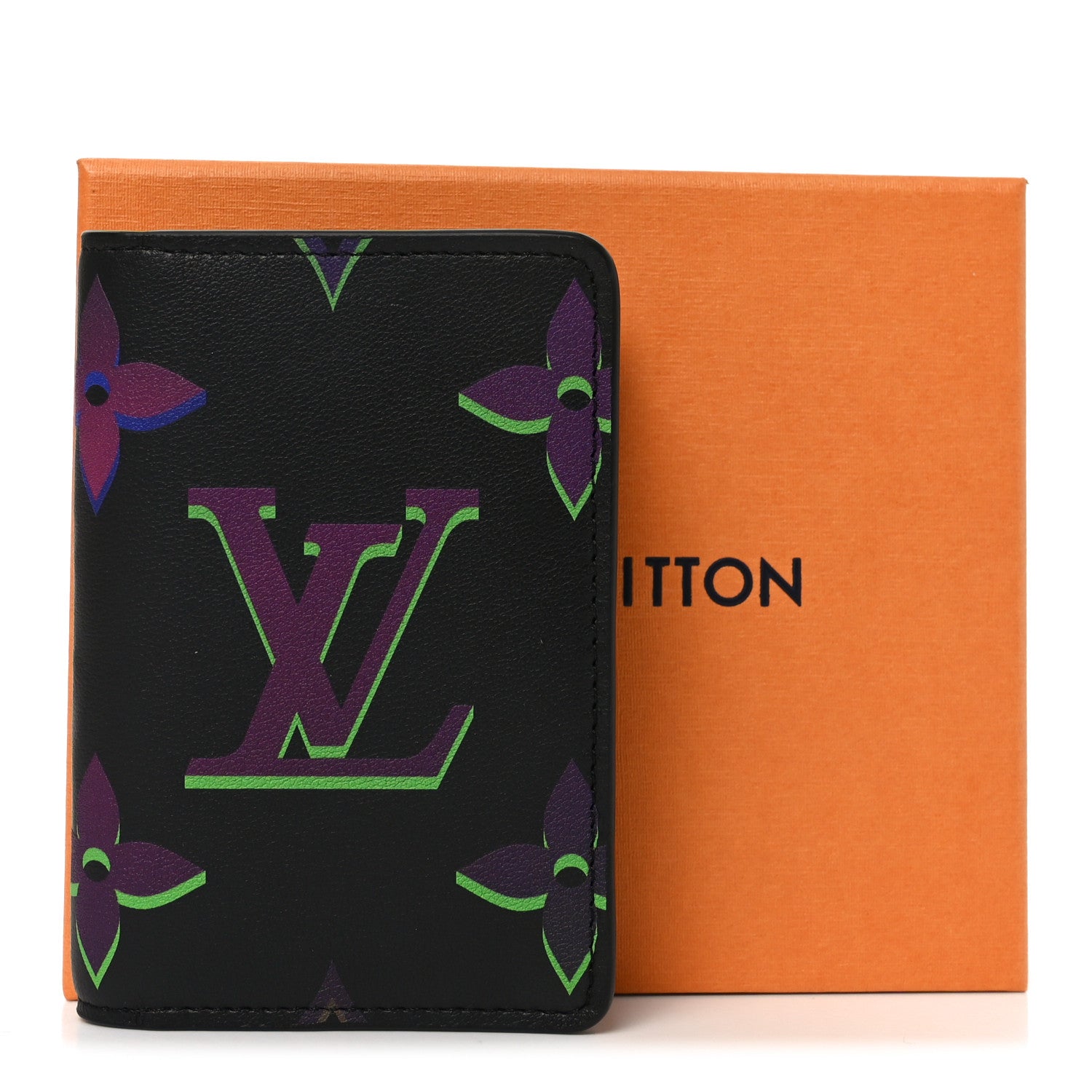 Louis Vuitton Calfskin Monogram Spotlight Comet Pocket Organizer