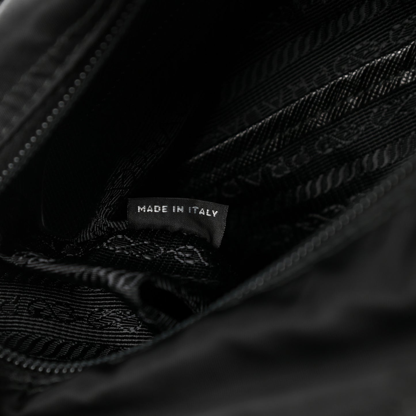 Nylon New Vela Studded Messenger Black