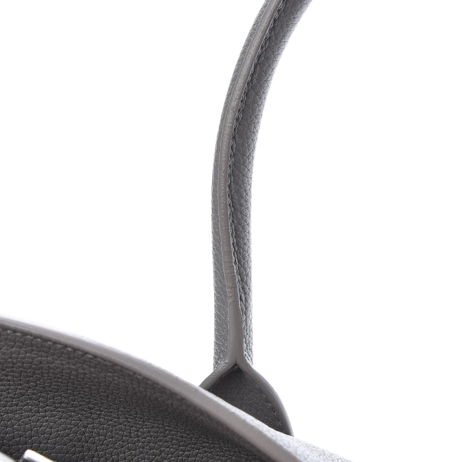 Saint Laurent Grained Calfskin Small Supple Sac De Jour Mouse Grey 16 of 18