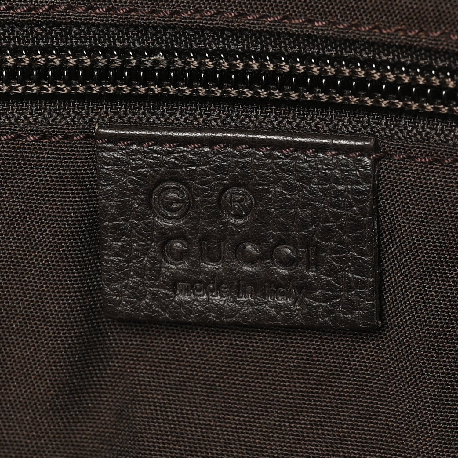 Gucci Crystal Monogram Large Carry On Duffle Bag Dark Brown 5 of 9